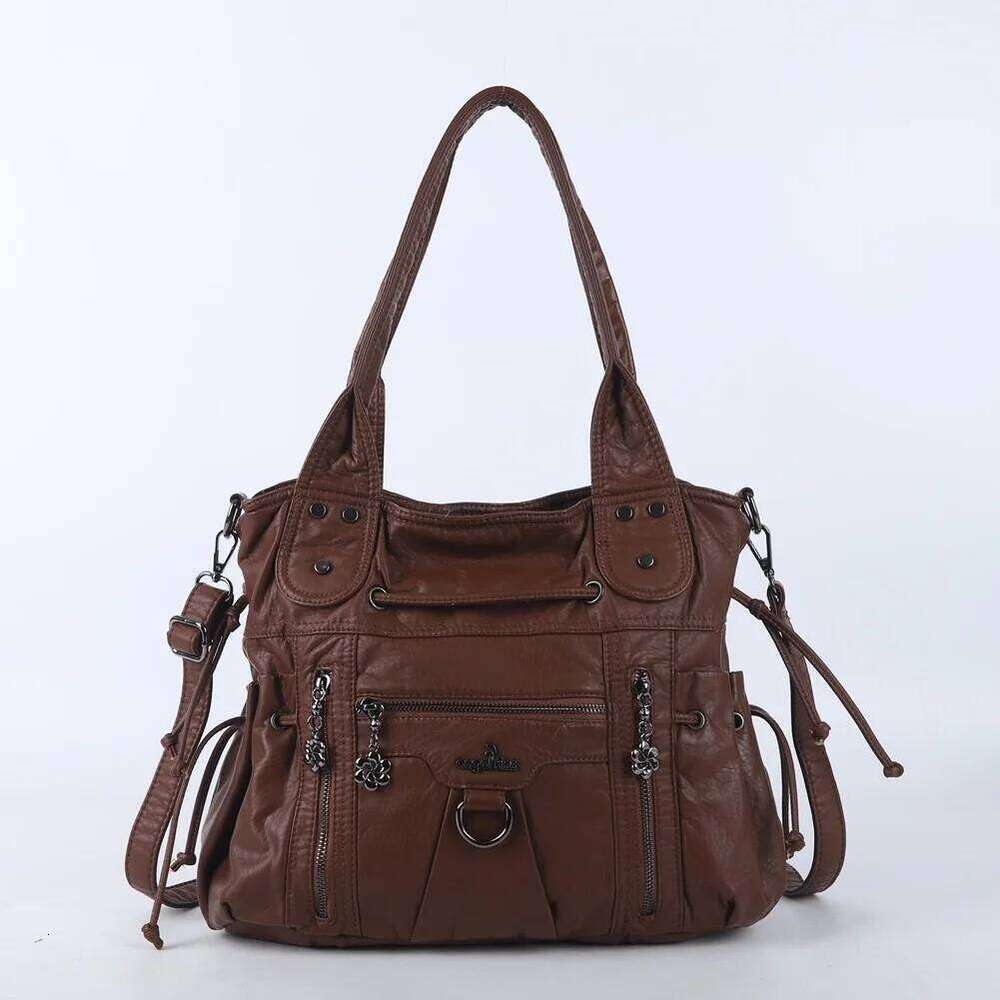 Tote Women Handbags Satchel Top-Handle Handbag PU Bag Dumpling Pack Fashion Multi-Pockets Shoulder Bags