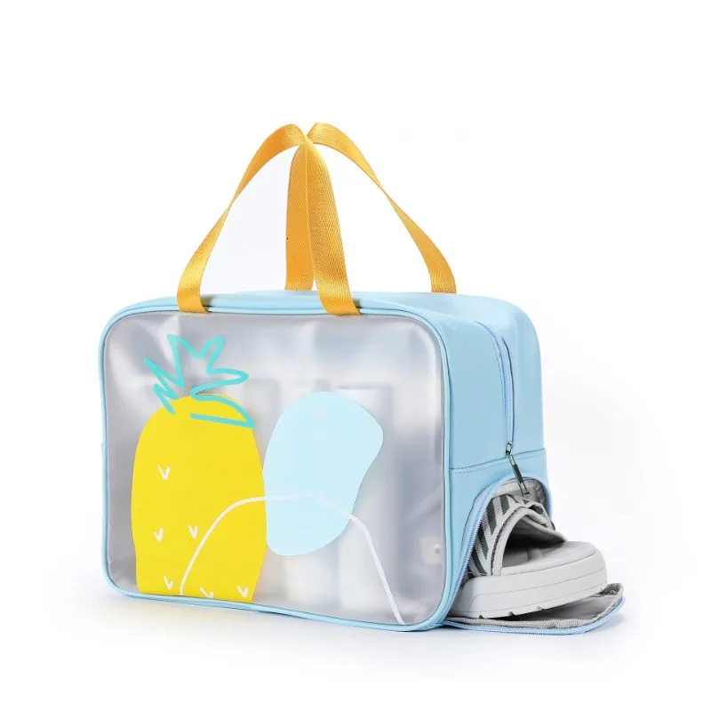 Swimming Bag Womens Wet and Dry Fitness Waterproof Washing Makeup Portable Childrens Beach Bag 250605