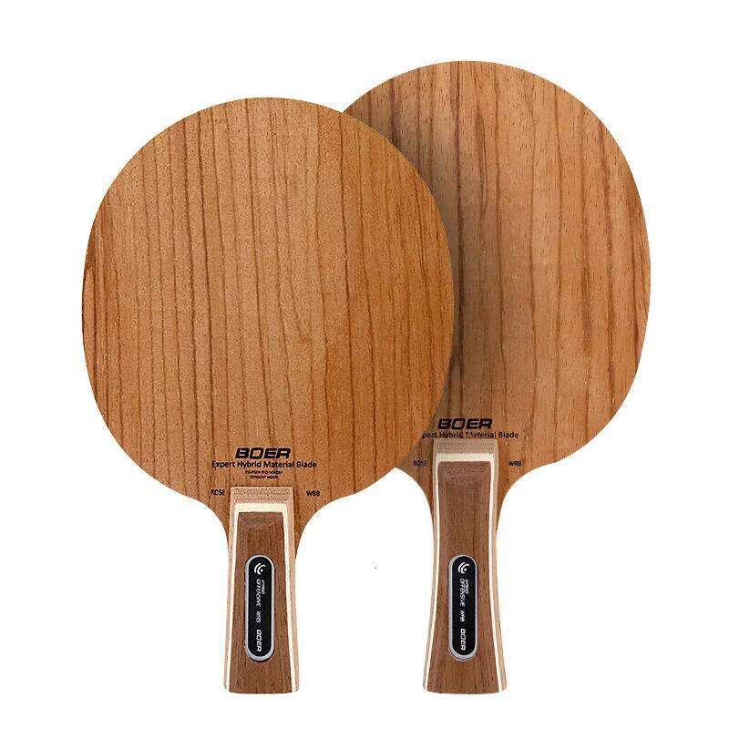 Professional Ping Pong Paddle 7-Ply Rosewood Blade Board for Advanced Player Table Tennis Racket Bottom Plate
