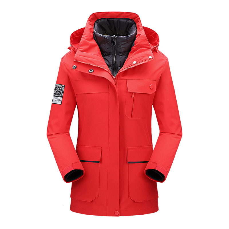 Ddmyoutdoor Winter Outdoor Assault Suit Men S Women S Three In One Detachable Jacket Windproof Waterproof Heated And Thickened Couple Two Piece Set Ja
