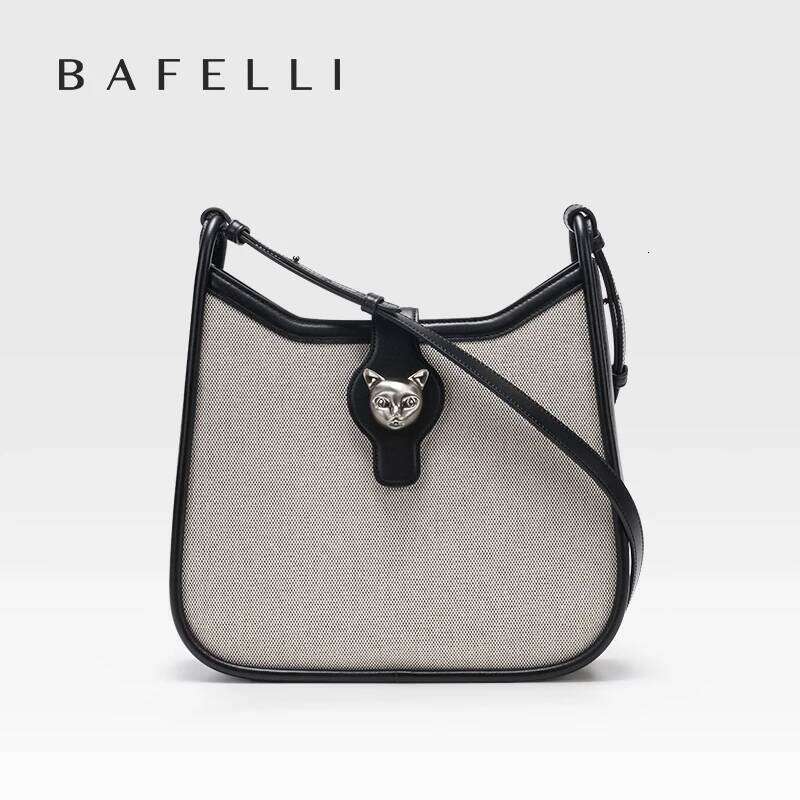 BAFELLI 2025 CAT BRAND NEW Women's SHOULDER BAG TRENDING RETRO STYLE VINTAGE CROSSBODY PURSE UNISEX MESSENGER BAGS