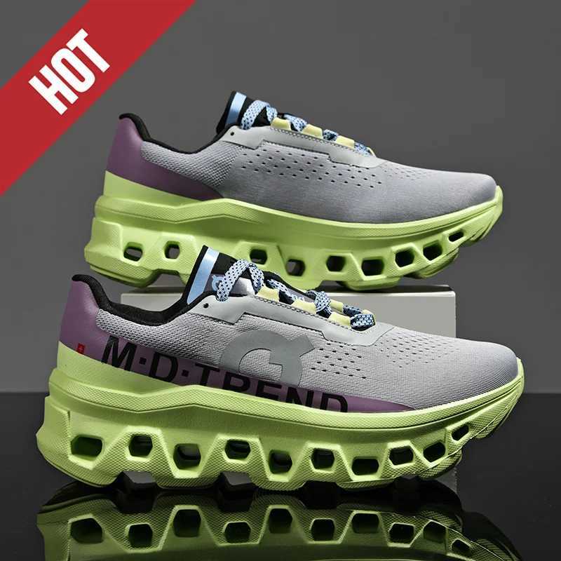 Men Sports Running Shoes Marathon Air Cushion Breathable Lightweight Mens Outdoor Hiking Athletic Non-Slip Sneakers Jogging Tennis X2506061