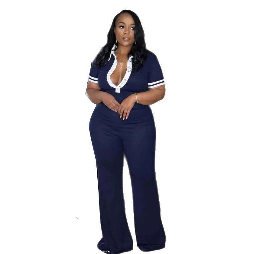 Women Patchwork Elastic Short Sleeve Jumpsuit 2025 Fashion Summer African Chic Street Party Romper One Piece Set Outfits