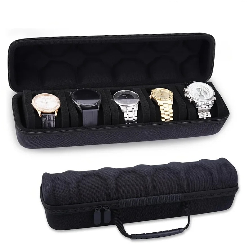 Watch Box Organizer For Men or WomenWatch Travel Case Portable Storage Display Holder for Wristwatches and Smart Watches y250519