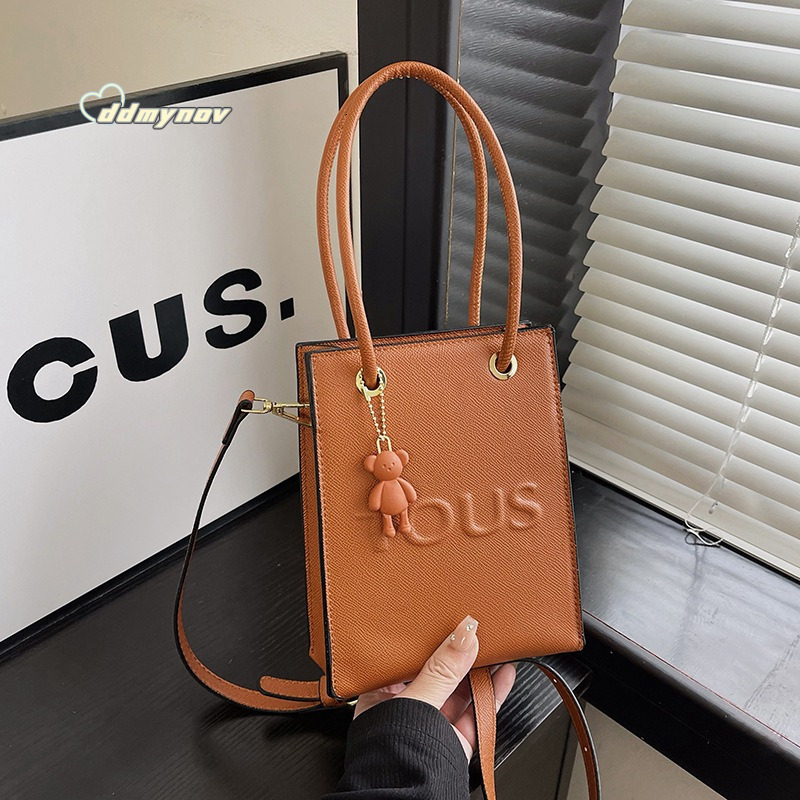 Embossed Letter Handbag for Women 2024 New Fashionable Versatile Shoulder High-end Crossbody Bag ddmynov