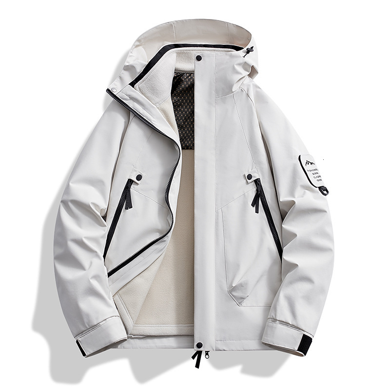 Ddmyoutdoor Autumn Winter New Assault Suit Three In One For Men And Women Outdoor Hiking Fleece Jacket Inner Lining Two Piece Set Made Of Graphene Jac