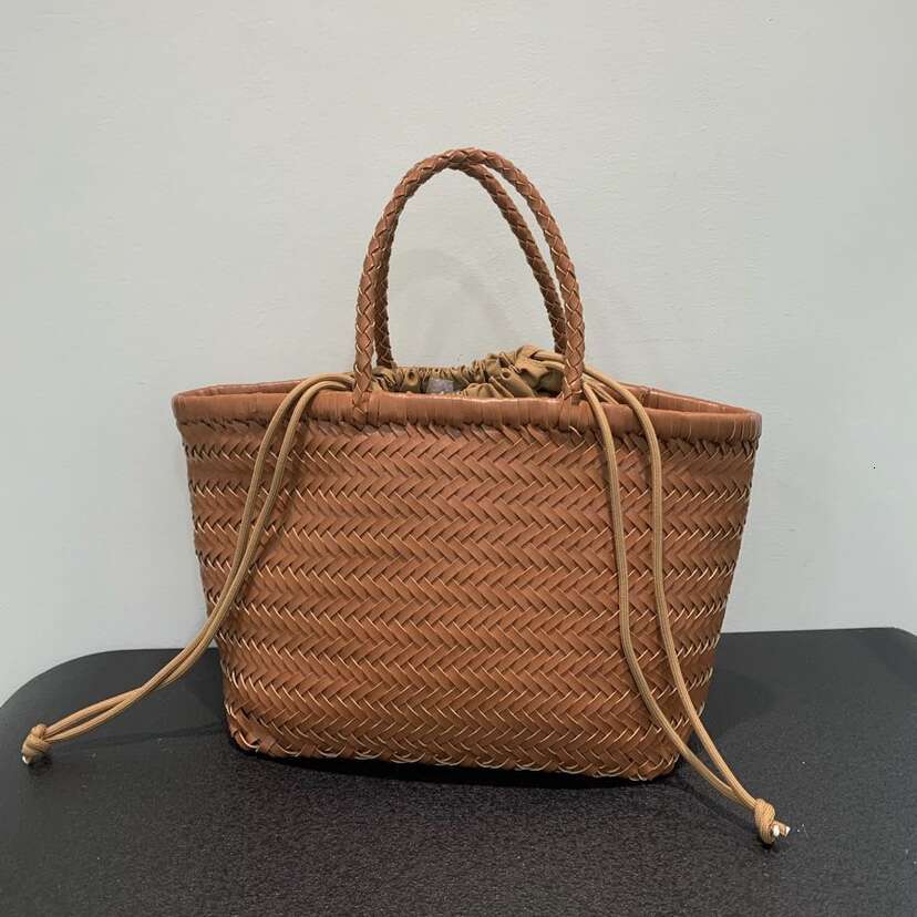New Large Capacity French Shopping Ins Style Woven Tote Women s Beach Vacation Basket Bag