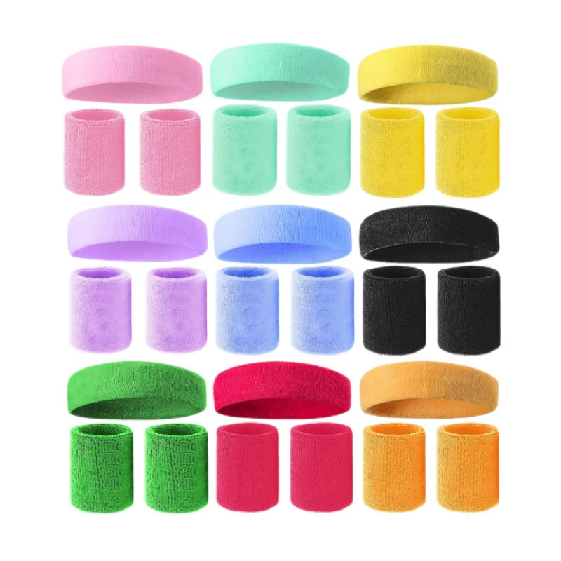 Unisex Sport Sweatband Headband for Men Women Unisex Yoga Hairband Gym Stretch Head Bands Strong Elastic Fitness Basketball Band 250529