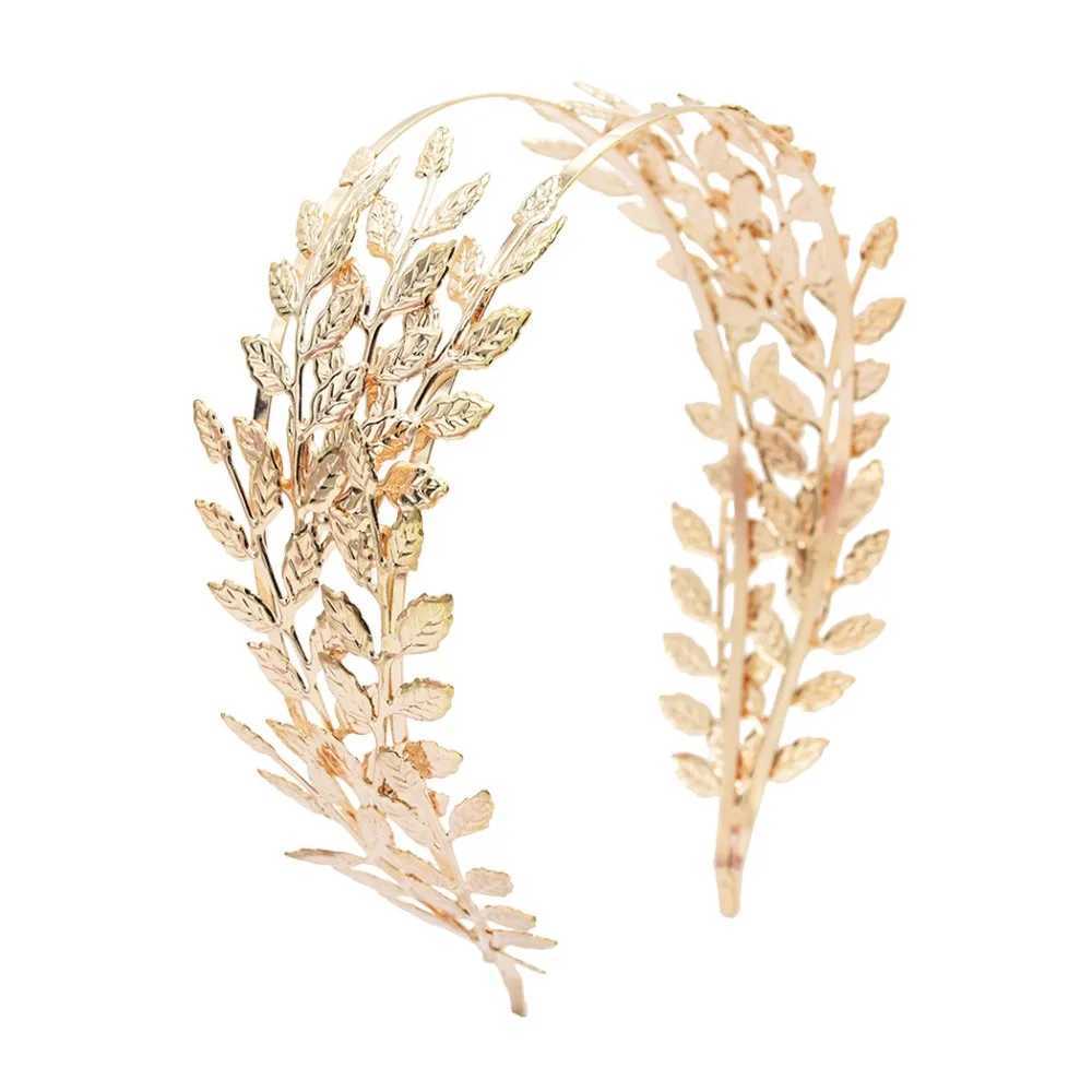 Baroque Greek Hairband Headbands Metal Crowns Tiaras for Women Bridal Wedding Engagement Hair Accessories Birthday Gift Z250605