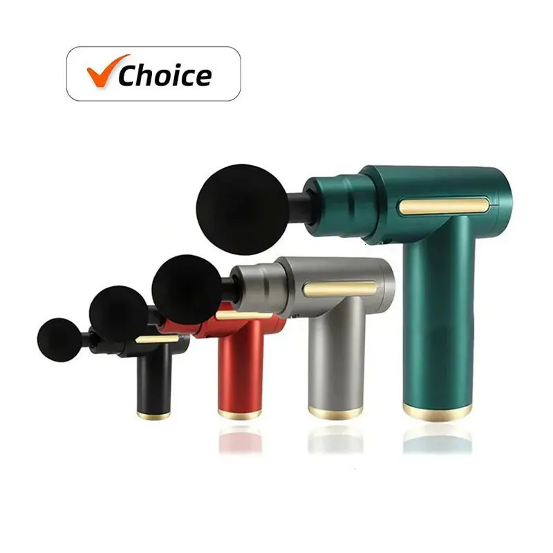 2027 Portable Fascia Gun Deep Tissue Massage Mini Lightweight Adjustable Speed Whole Body Massage Equipment 250605