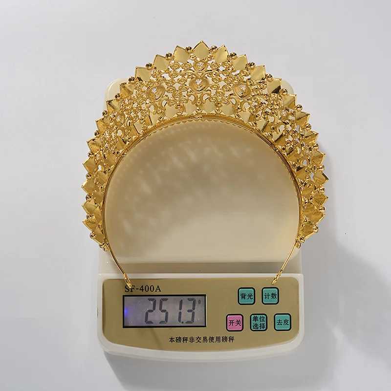 Levery Zircon Beauty Pageant Crown Headwear Bride Jewelry Z250605