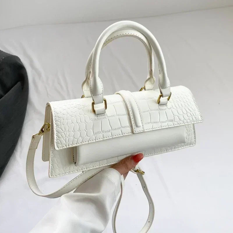 Fashion Ladies Shoulder Bag Purses and Handbags High Quality PU Stone Pattern Crossbody Bag for Women Armpit Clutch Bag 250605