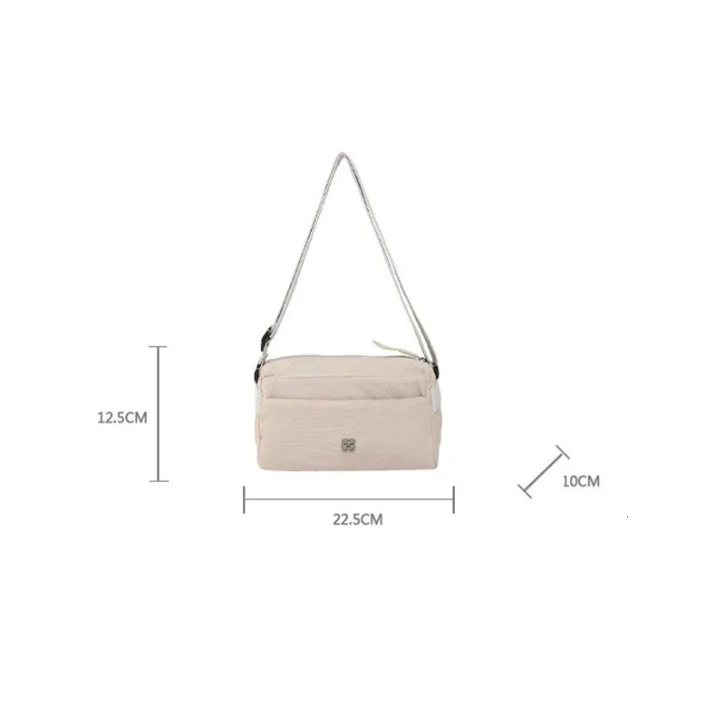 Versatile Crossbody Bag Simple Shoulder Bag Style Summer Leisure Single-shoulder Bag Female Tourist Womens Bag 250530
