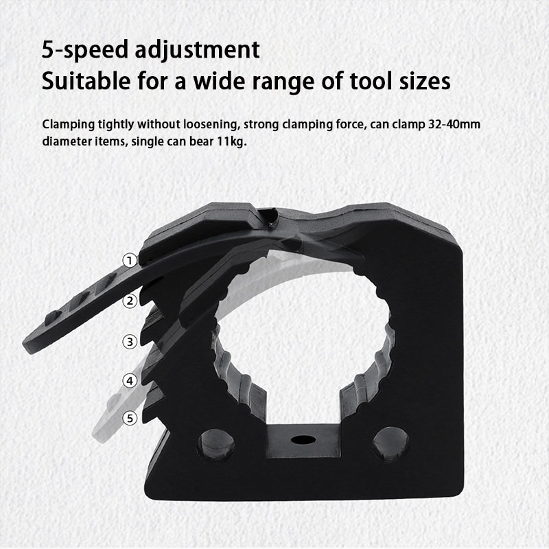 Car Clip Red Black Quick Fist Mounting Jig Car Mounting Buckle Rubber Fixing Adjustable Bracket