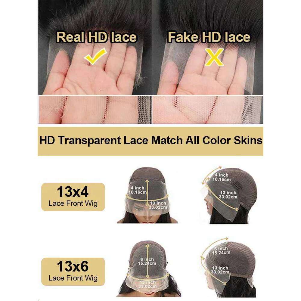 200 220 Density Body 13x6 Front Wig 30 32 40 Inch Water Wave 100 Raw Human Hair 13x4 HD Lace Frontal Brazilian Wigs