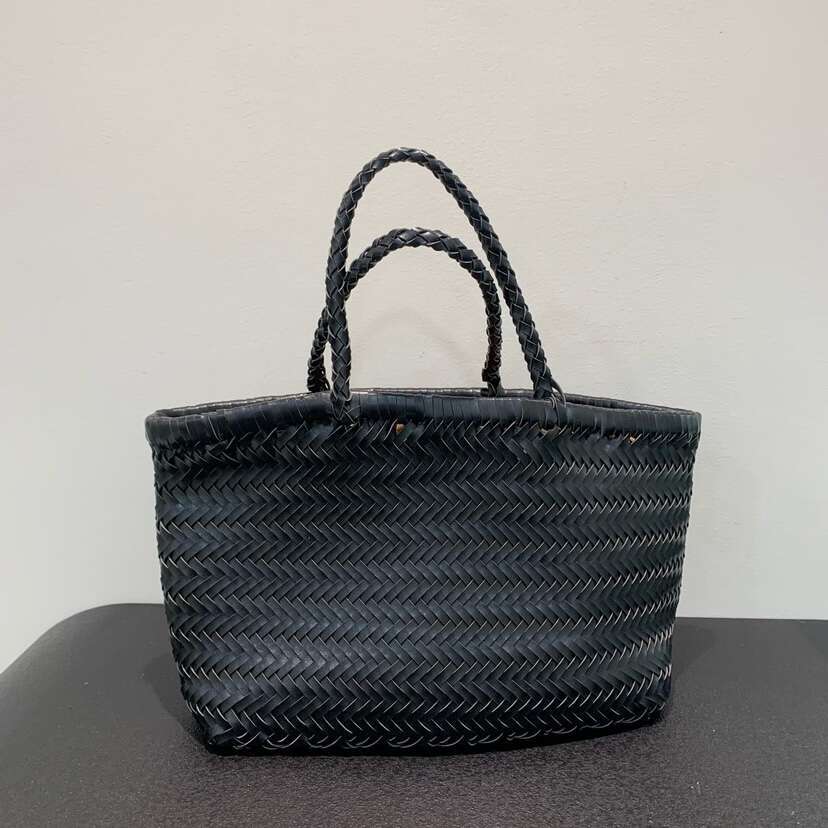 New Large Capacity French Shopping Ins Style Woven Tote Women s Beach Vacation Basket Bag