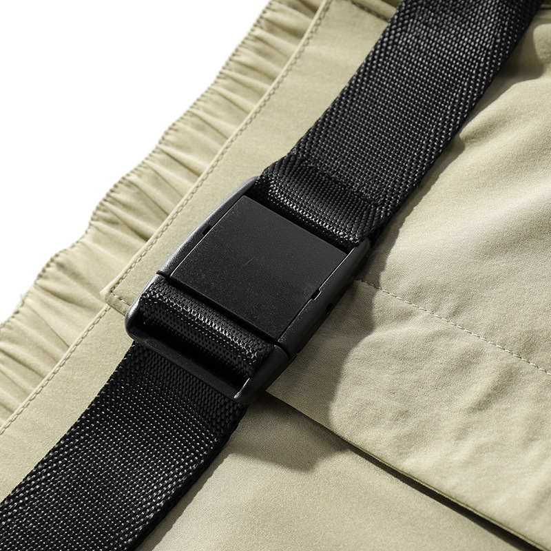 Ddmyoutdoor Outdoor Ice Silk Quick Drying For Men In Summer Thin Loose Fit Sports Assault Pants Elastic And Breathable Hiking Pants Jogging Suit