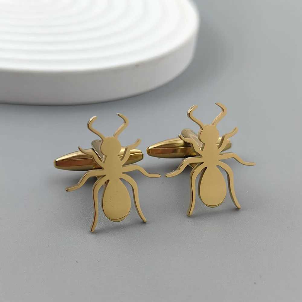 New - Stainless Steel Cufflinks Cool Ant Design Fashion Sleeve Pin Boyfriend Epaulette Gift W250606