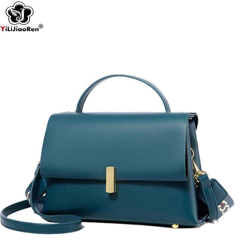 Casual Ladies Hand Designer Handbags High Quality Leather Crossbody Bags Women Simple Big Shoulder Bag Female Sac A Main