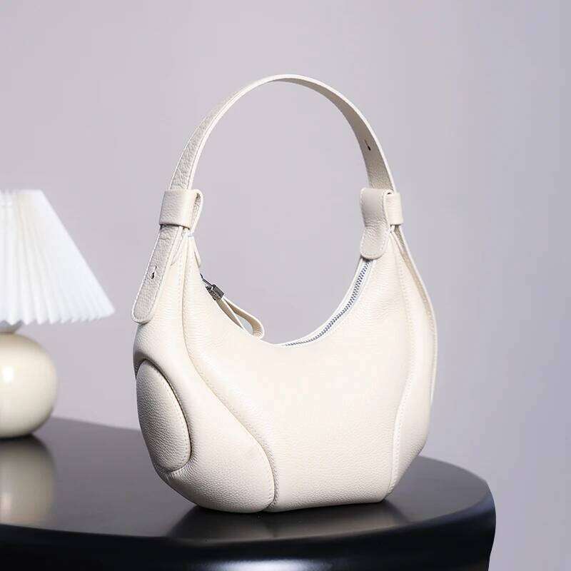 Designer Bags 2025 Women's Natural Cow Leather Crossbody Bag Female Designer Shoulder Bags Ladies Genuine Cowhide Casual Retro Handbags Lady Luxu