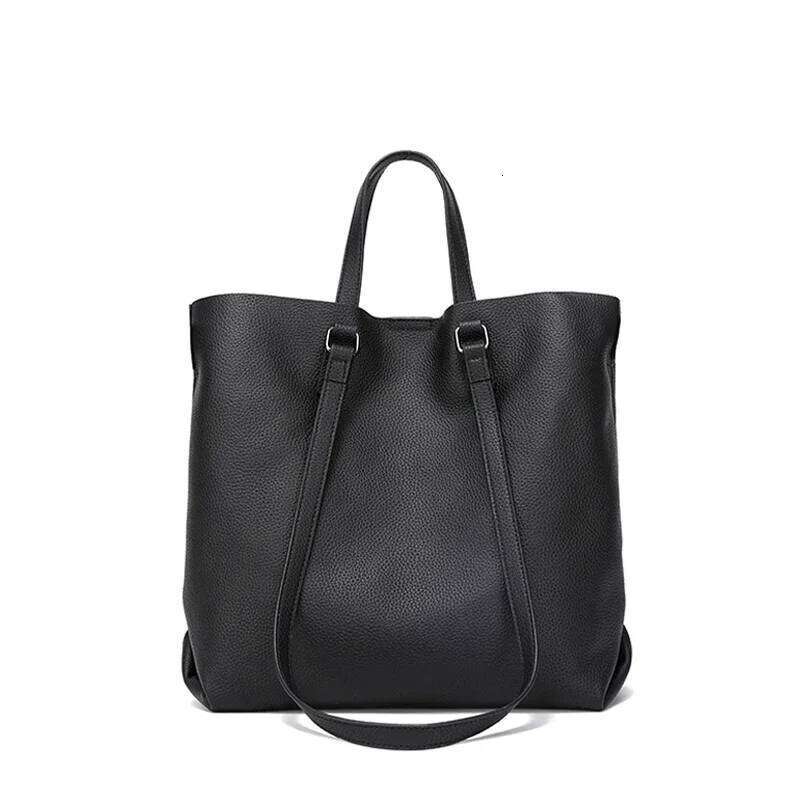 Designer Bags 2025 Cow Genuine Leather Shoulder Bag Female Casual Large Capacity Totes Handbag Ladies Office Work Strap Crossbody Bags New Luxury Bag