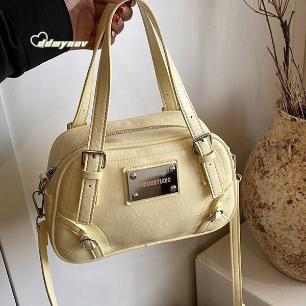 American Style Underarm 2025 Summer New Women's Simple Large Capacity Handbag Casual Versatile Shoulder Bag ddmynov