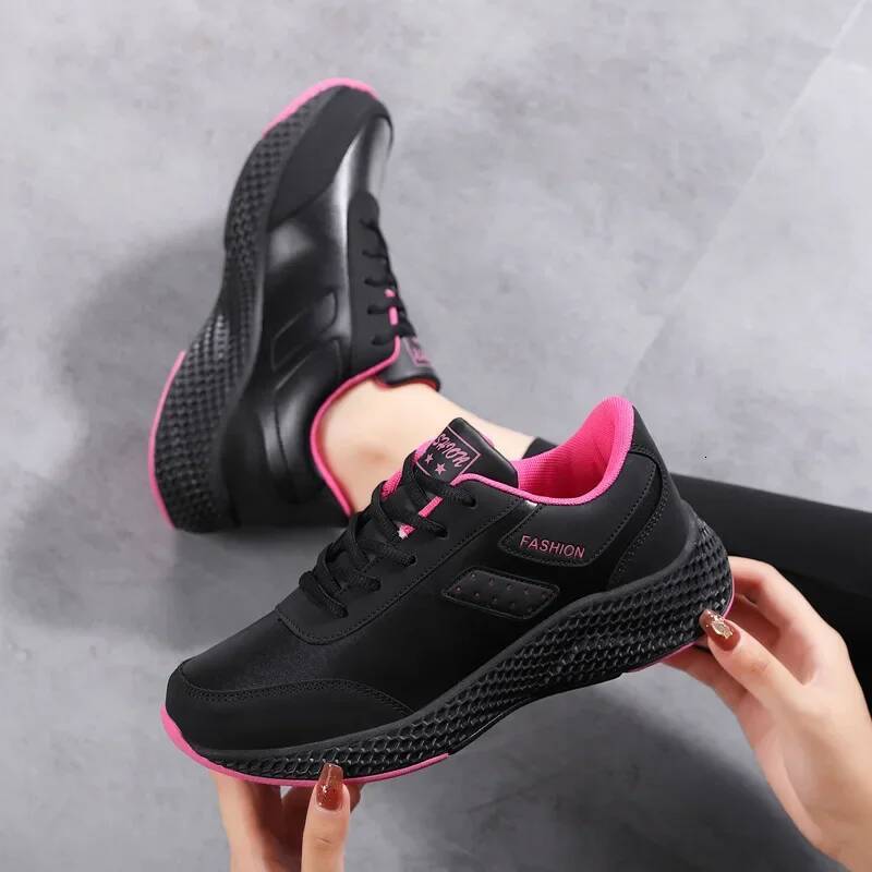 ddmyoutdoor Autumn Casual For Comfort Platform Sneakers Women Thick Sole Lacing Running Shoes Loafers Zapatos De Mujer Outdoor Outdoor Shoes