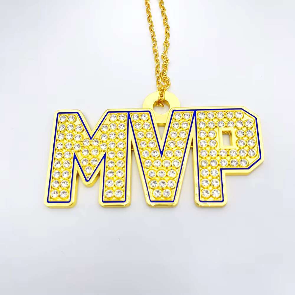 Custom Shiny Necklace MVP Chain for Award of Any Sport Championship Team Celebration