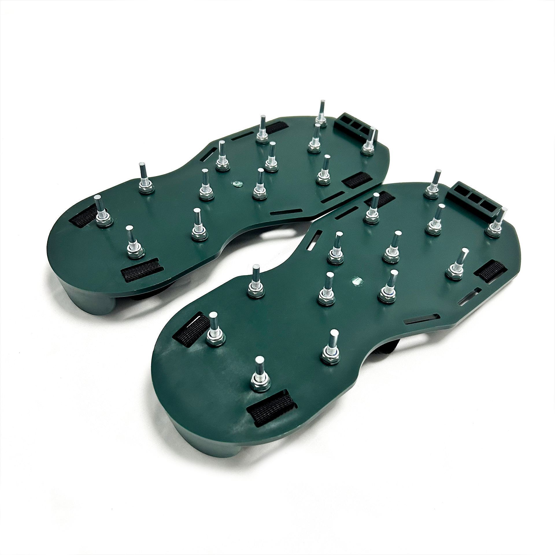 Garden Soil Spike Lawn Iation Loosening Shoes Self-Leveling Epoxy Tool