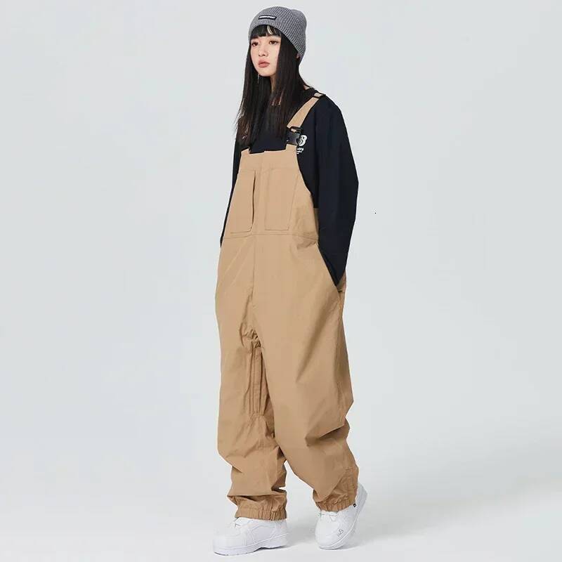 Ddmyoutdoor Winter New Couple Skiing Pant L Waterproof Windproolpine Sport Ski Overalls Woman Snowboard Warm Pants Man Snow Trouser Jogging Suit