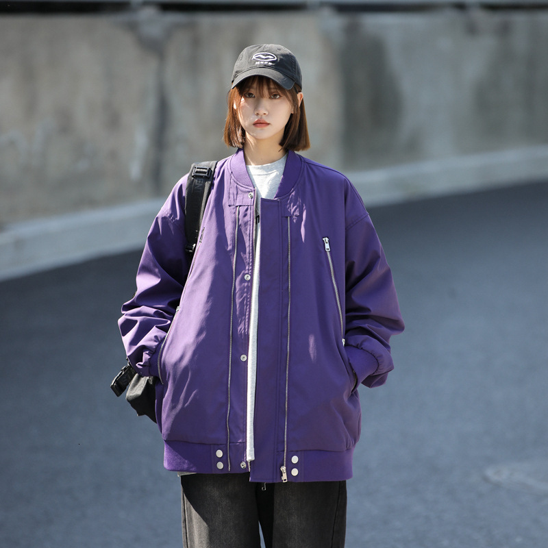 Ddmyoutdoor American Trendy Brand Top Spring Loose Casual Sports Men S And Women S Baseball Jacket Coat Jogging Suit