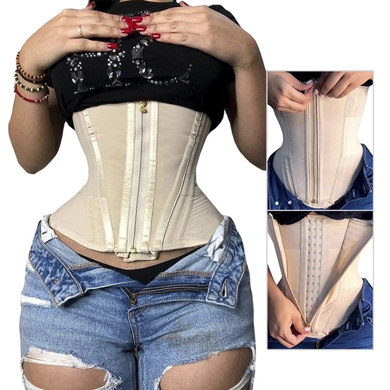 Corset Reducing Shaper Girdles Colombian Hourglass Body Sculpting Binders Belt Modeling Strap Postpartum Fajas Female Shapewear 250605
