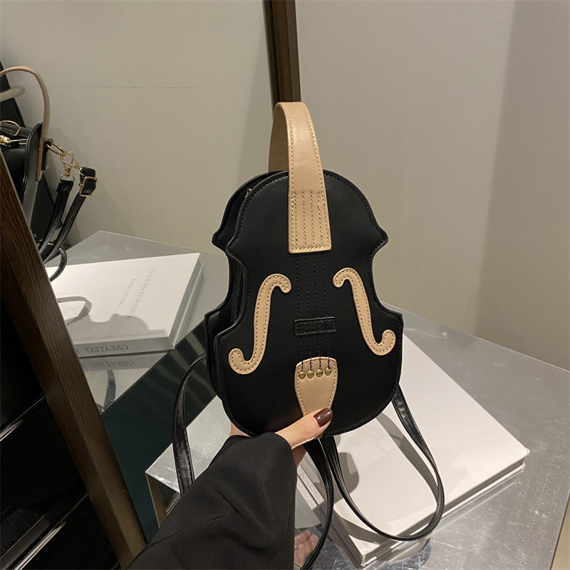 designer 2025 New Women's Backpack Bag Autumn Winter Casual Fashion Handbag Shoulder Bag Simple Crossbody Violin Bag