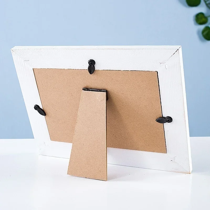 Ocean Photo Summer Shell Seabird Supply Mediterranean Personality Wooden Table Ornaments Picture Frame H260306