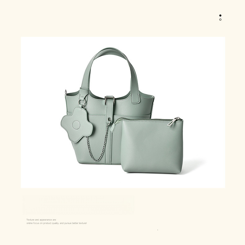 Free Shipping Bucket Bag For Women New Summer Versatile Flower Basket Shoulder Bag Handbag Designer Luxury Bags Mother And Child Women's Handbag 