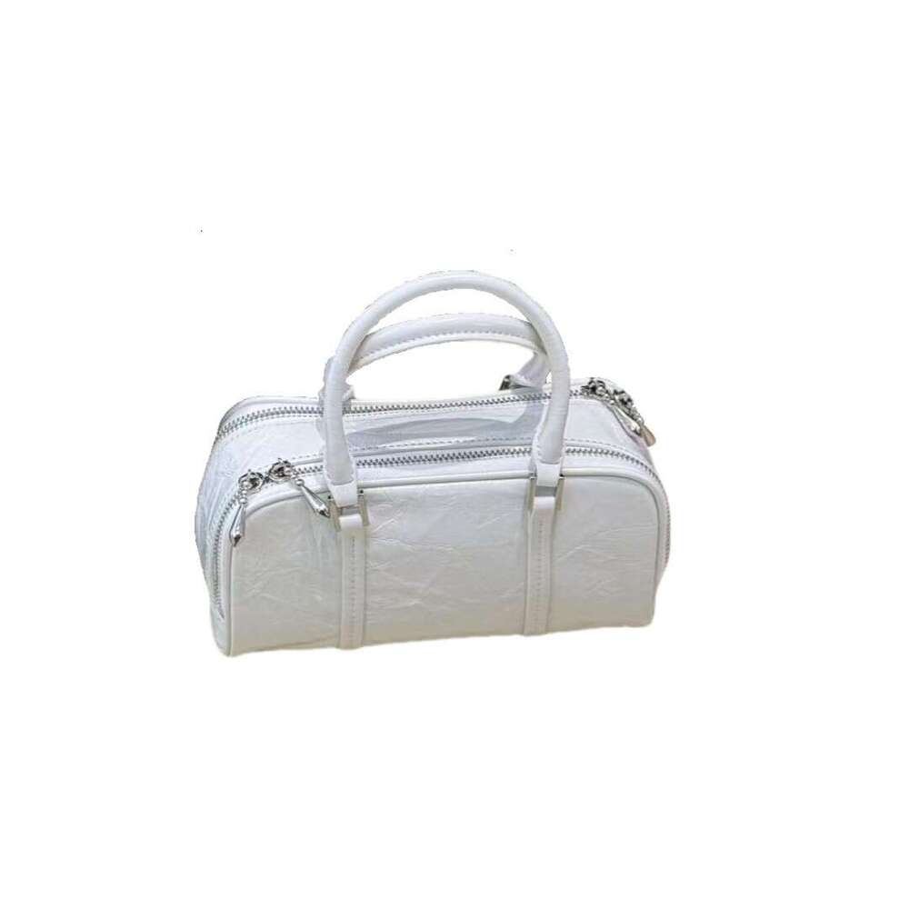 Korean Niche Design Single Shoulder Crossbody Boston for Women New High end Handheld Small Square Bag