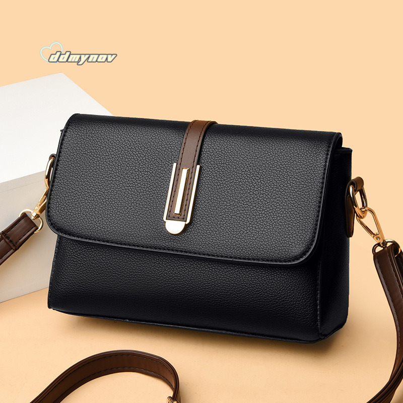 New Trendy Versatile Crossbody Fashion High-end Women's Korean Style Simple Shoulder Small Bag ddmynov