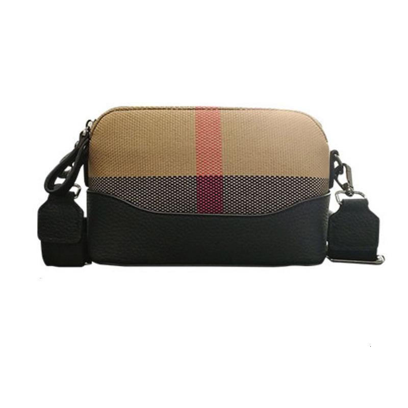 Free Shipping Crossbody Bag Women's Niche Temperament Handbag Popular Item, Contrasting Color Large Capacity Fashionable Shoulder Bag Shopping Ha