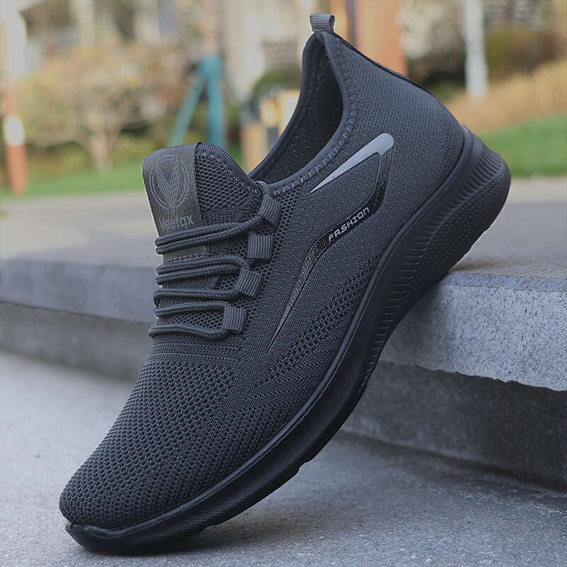 Spring Men's Casual Polyurethane Breathable Mesh Outdoor Sports Shoes Men