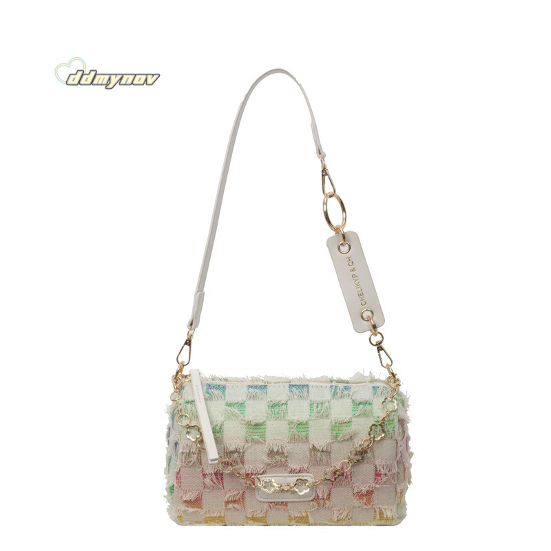 2024 Summer High-End Crossbody Shoulder Versatile Handbag Commuter Casual Women's Bag Korean Style Fashion ddmynov
