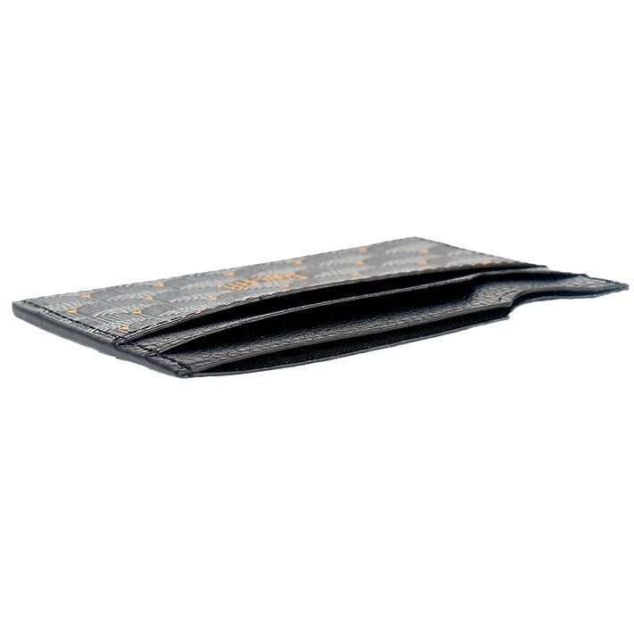 Faure le Page Genuine Leather Holder Fish Scale Pattern Card Case Classic Coin Purse Printed Wallet