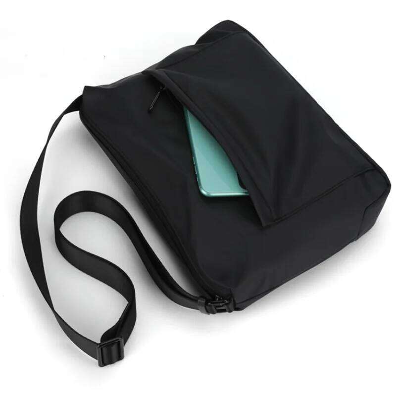 BJIAX Lightweight Shoulder Diagonal Small Backpack Function Crossbody Men's Fashion Messenger Oxford Bag