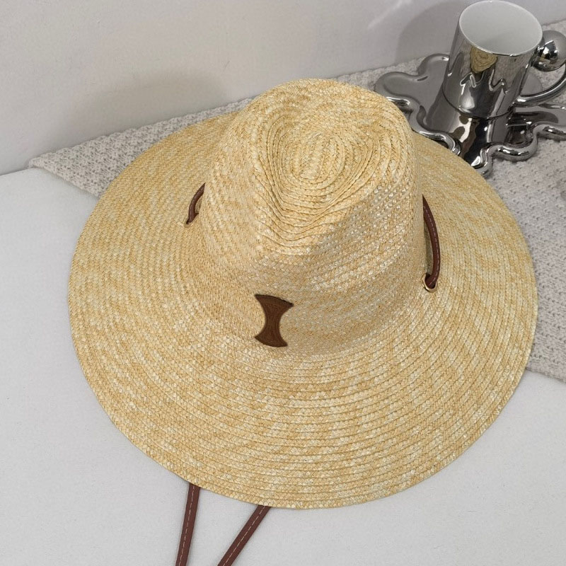 Desingers Bucket Hats Wide Brim Hats Weaving Straw Hats In Summer Travel Buckethats Seaside Sun Protection And Outdoor