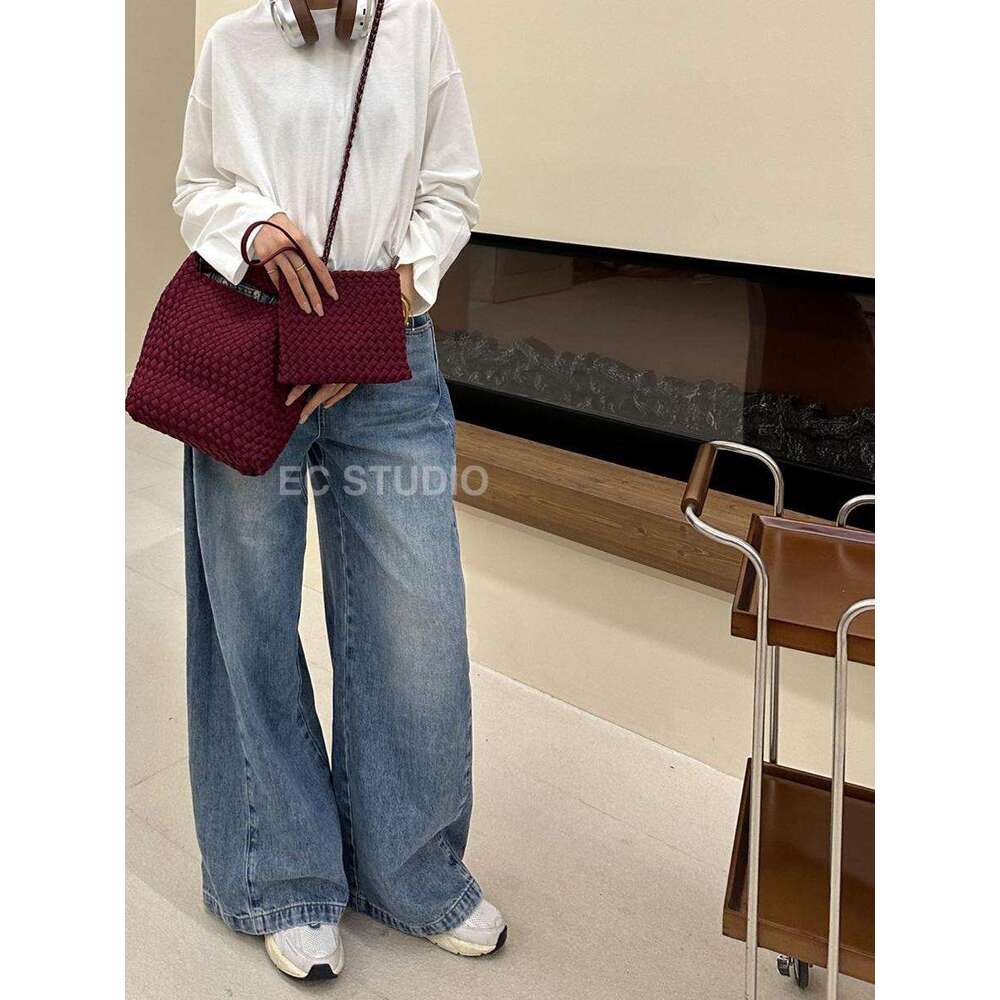 COSY Nylon Handwoven Large Capacity Tote for Women New Handbag Chain Crossbody Bag