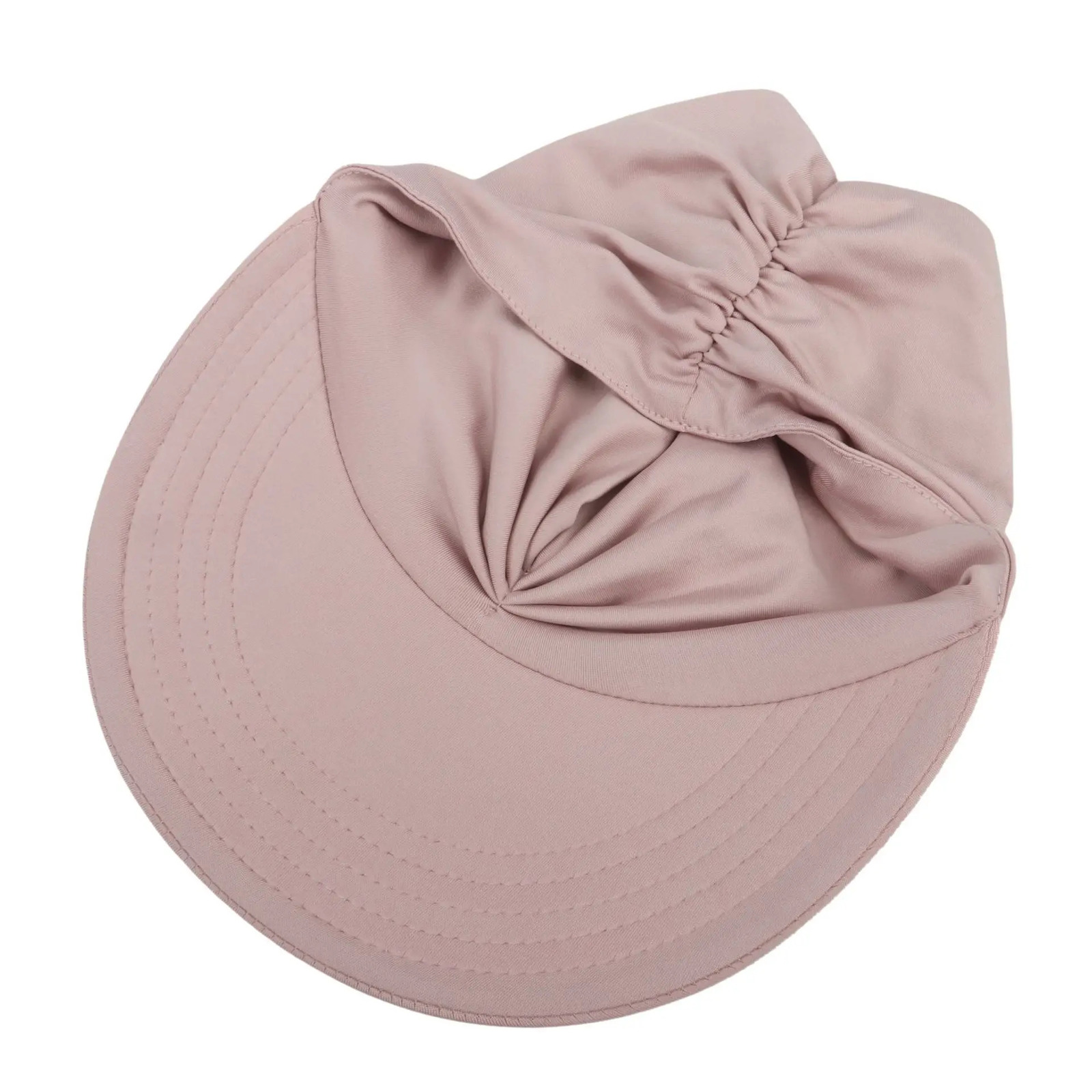 women Beach sun hat spring and summer empty top sun hat ladies outdoor sports sun-protection cap outdoor running cap 250603