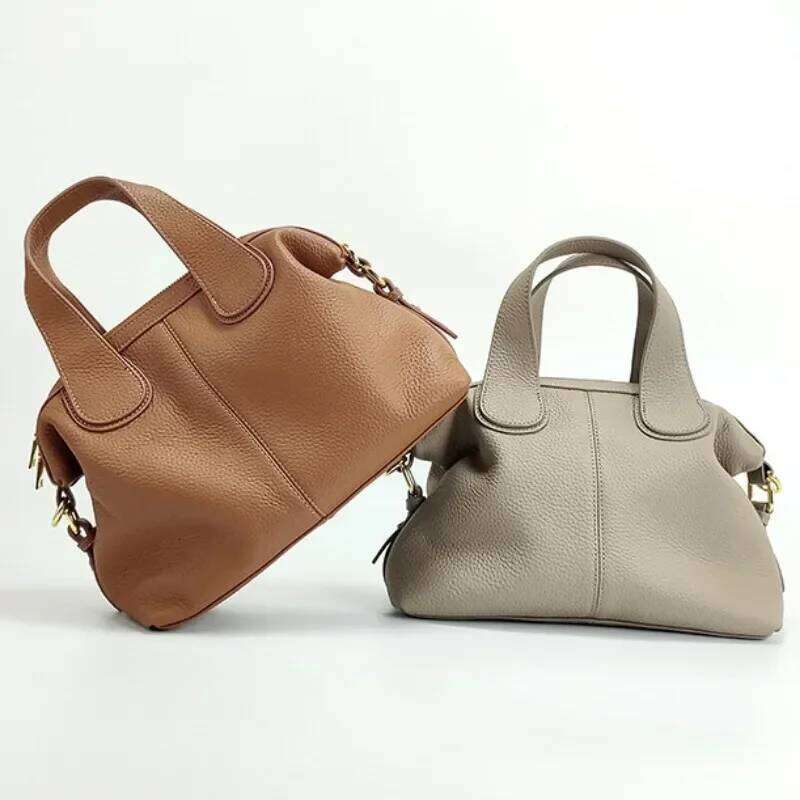 Genuine Women's Bags Fashion Large Capacity Bolsas Shoulder Crossbady Bolsos Handbags Soft Leather Ladies Hand Bags 2025/06/06