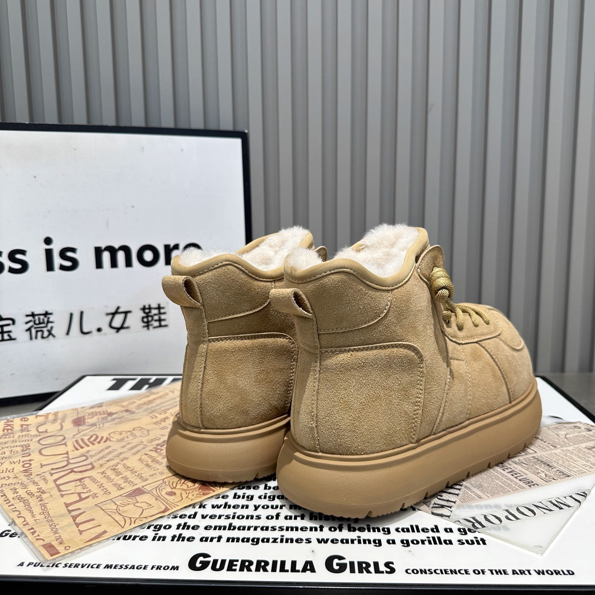 2025 free shipping new designer shoes women's snow boots autumn and winter shoes warm fur boots