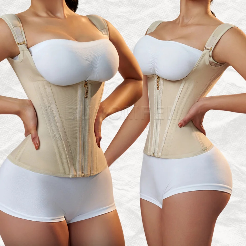 Fajas Reductoras Colombianas Womens Waist Trainer Body Shaper Tummy Control Slimming Girdle 250605