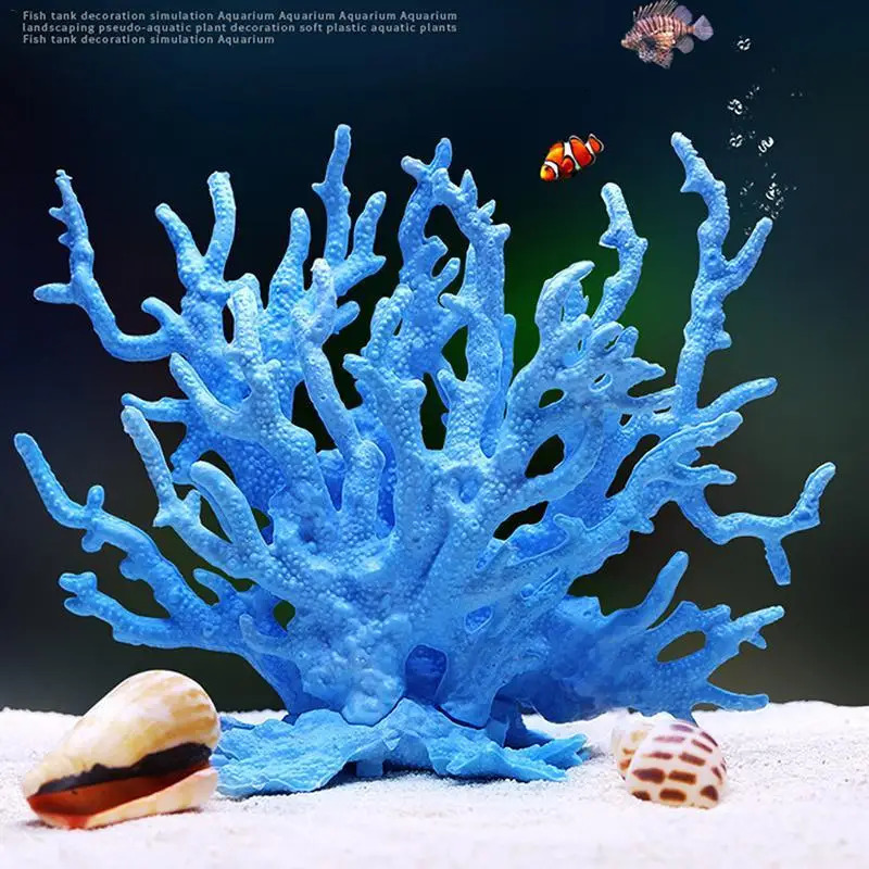 Coralline Artificial Fish Tank Decorations Aquarium Artificial Plastic Plants Coral Ornaments Aquarium Landscape Aquarium 250604