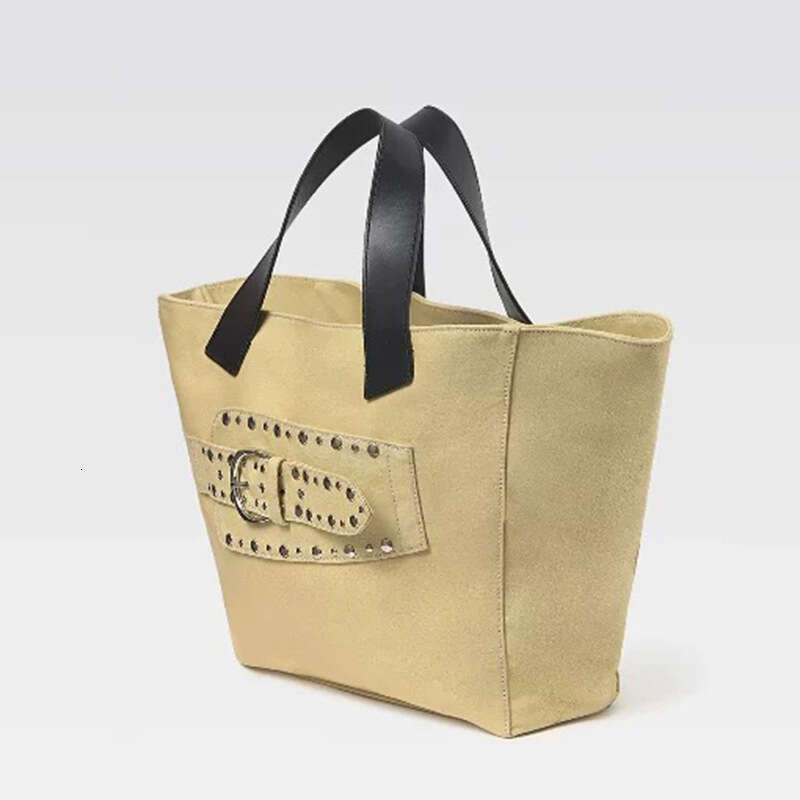 Trend Rivet Motorcycle Style College Student Handbag Crossbody Versatile Large Capacity Tote Women s Bag